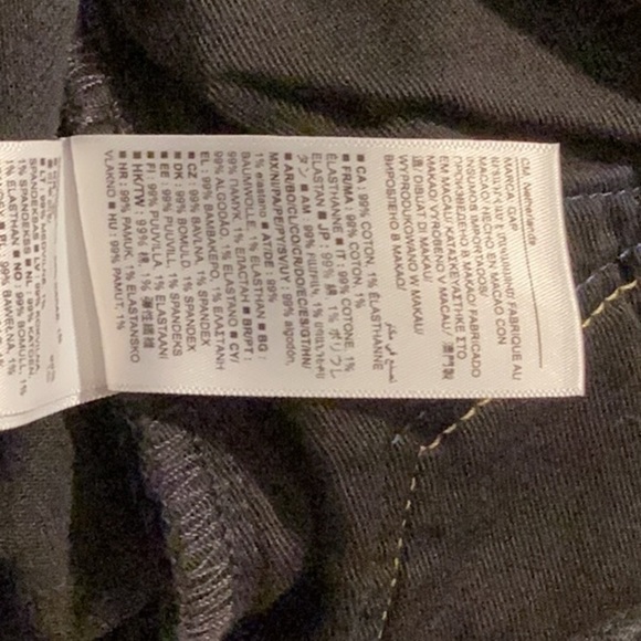 Gap men’s slim Gap-flex black jeans 42x30 - Picture 10 of 10